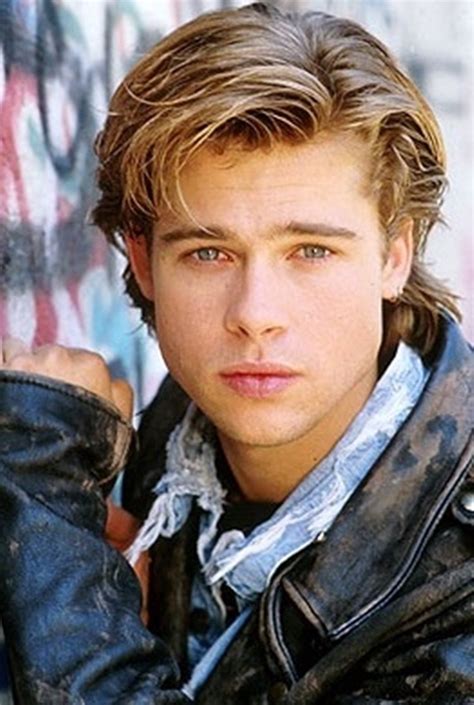 brad pitt younger pictures